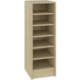 Furnova Omarica za čevlje sonoma hrast 31,5x35x90 cm iverna plošča, (21954428) | Shoptok.si