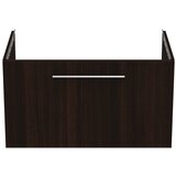 Ideal Standard Tamno smeđi zidni ormarić za ispod umivaonika u dekoru hrasta 80x44 cm i.Life B – Cijene