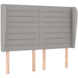  Box spring posteljni z vzmetnico svetlo siv 140x190 cm blago, (20846626) | Shoptok.si