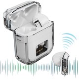 Venisymlis Slušalke Bluetooth 5.0, stereo slušalke za upravljanje skupine v ušesu, (22102449) | Shoptok.si