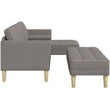  Set sofe s jastukom 2 pcs Sivo-smeđa Poliester | Eponuda.com
