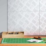  Stepenica Pravokutni 4 pcs Srebrno 40 x 30 cm Aluminij | shoptok.hr