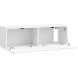 TV ormar za zid 98 x 31 x 30 cm Bijela visokog sjaja | Eponuda.com
