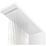 PANEL za tuš aluminij mat bele barve | Shoptok.si