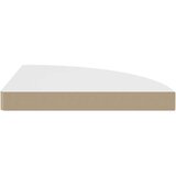 vidaXL plutajuće kutne police 4 kom bijele 35 x 35 x 3,8 cm MDF | shoptok.hr