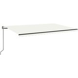 Tenda na automatsko uvlačenje 500 x 350 cm krem | shoptok.hr