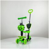 Aristom 652 Bubamara 5u1 Trotinet sa LED točkovima zeleni | ePonuda.com