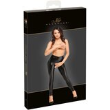 Noir sjajne, otvorene tajice (crne) - M | shoptok.hr