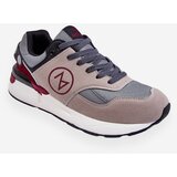 Kesi Men's lace-up sports shoes grey and black Stephen Cene
