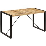  Blagovaonski stol od masivnog drva manga 140 x 70 x 75 cm | shoptok.hr