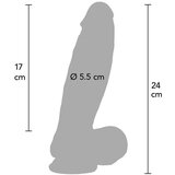 Inferno Ultra realističen silikonski dildo "" 22 cm (R20754) | Shoptok.si