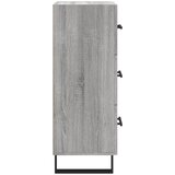  Komoda boja hrasta sonome 34,5x34x90 cm od konstruiranog drva | shoptok.hr