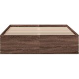  Okvir za krevet smeđi hrast 135x190 cm konstruirano drvo | shoptok.hr