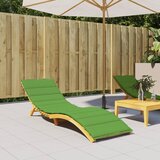  Jastuk za ležaljku prošarani zeleni 200 x 70 x 4 cm od tkanine | shoptok.hr