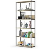 AKORD Industrijski Regal, Črna/Hrast Artisan, (5000332541) | Shoptok.si