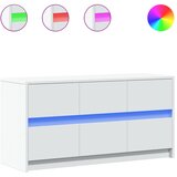  ormarić LED bijeli 100 x 34 x 50 cm od konstruiranog drva | shoptok.hr
