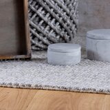 Kayoom RAVNO TKANA PREPROGA 200/290 cm tkano siva | Shoptok.si