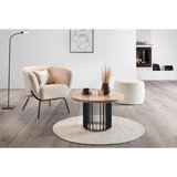 Livetastic KLUBSKA MIZA, črna, barve akacije | Shoptok.si