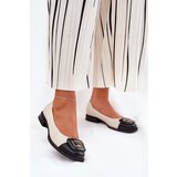 S. BARSKI Leather Ballet Flats With Decoration D&A | Shoptok.si