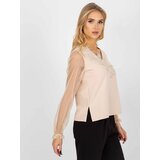 LAKERTA Blouse-LK-BZ-506666-1.66P-beige | Shoptok.si