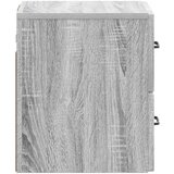  Stenski nočni omarici 2 pcs Siva Sonoma 34,5 x 33 x 40 cm, (5000209961) | Shoptok.si
