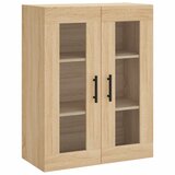 Maison Chic Stenska omarica - Zidna omarica sonoma hrast 69,5x34x90 cm iu852, (22062795) Cene
