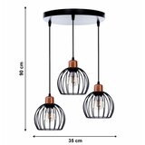  Luster na sajli CELTA 3xE27/40W/230V | Eponuda.com