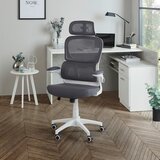 Mömax pisarniški stol gary 2 v sivi/beli barvi | Shoptok.si