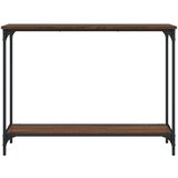  Konzolni stol boja hrasta 101x30 5x75 cm konstruirano drvo | shoptok.hr
