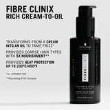 Schwarzkopf Professional Fibre Clinix Rich Cream-to-Oil hranilno olje za neobvladljive lase 100 ml | Shoptok.si