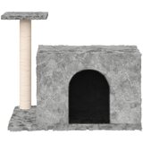  Penjalica za mačke sa stupom za grebanje svjetlosiva 51 cm | shoptok.hr