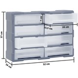  Organizator s 8 velikih ladica 52 x 16 x 37 cm | shoptok.hr