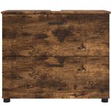 vidaXL Kupaonski ormar s ladicama Dimljeni hrast 76.5 x 35 x 64 cm | shoptok.hr