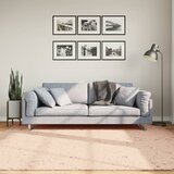 vidaXL Tepih HUARTE kratkih vlakana mek i perivi ružičasti 200x200 cm | shoptok.hr