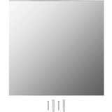 vidaXL Stensko ogledalo 2 kosa 50x50 cm kvadratno steklo | Shoptok.si