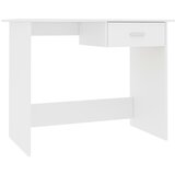 Maison Chic Pisalna miza - pisarniška miza - Računalniška miza bela 100x50x76 cm iverna plošča, (21785442) Cene