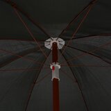  Vrtni suncobran s čeličnim stupom 240 cm antracit | Eponuda.com
