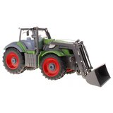  Traktor s prikolicom na daljinsko upravljanje u mjerilu 1:28 - crveno/zeleni | shoptok.hr