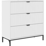  Kreveta Visoki sjaj bijela 79,5 x 33 x 82 cm Konstruirano drvo | shoptok.hr