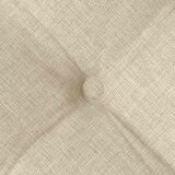  Jastučići za sjedenje 4 pcs Krema 40 x 40 x 6 cm tkanina | shoptok.hr