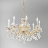 Kolarz 3149.88.3.KoT - Kristalni luster MARIA LOUISE 8xE14/40W/230V 24K zlato | Eponuda.com