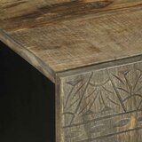 TV ormarić svijetlo sivi 105x33,5x46 cm Puno drvo Mango | shoptok.hr