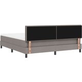  Okvir kreveta s madracem Svjetlosiva Tkanina 180 x 200 cm | shoptok.hr