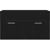 Ormarić za umivaonik Zidne Crni hrast 38,5 x 100 x 46 cm | shoptok.hr