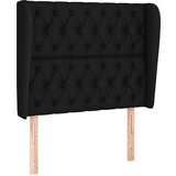  S oprugama i madracem crni 90x200 cm od tkanine | shoptok.hr