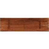  Ploča za stol 110x20x3 8 cm pravokutna masivno obnovljeno drvo | shoptok.hr