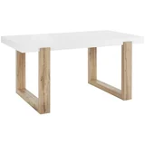 Bijeli blagovaonski stol 90x160 cm Solid –