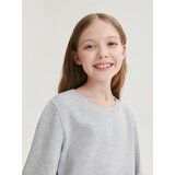 Reserved - Pamučna haljina - tamnosivo | shoptok.hr