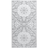 vidaXL Zunanja preproga svetlo siva 80x150 cm PP, (21027334) Cene