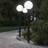  Stupić s utičnicom 3 kom 120 cm crne IP44 | shoptok.hr